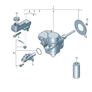 1EB614105CF 制动助力器适用于大众ID7