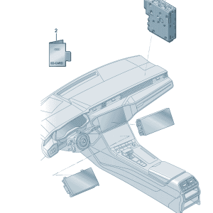 4CG035140 控制单元适用于奥迪Q6