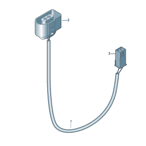 4CG971170 高位制动信号灯_适配线束 适用于奥迪Q6