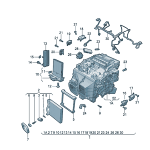 1ED820351AA 分配器适用于奥迪Q5e tron