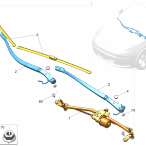 6600139795 前雨刮电机适用于极氪001