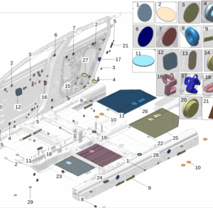 8888011386 堵件 适用于极氪001
