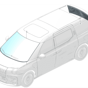 8890588907 8889343944 前风挡玻璃 后风挡玻璃 适用于极氪001