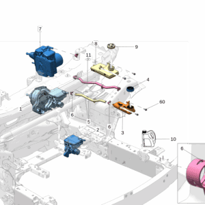 8891649810 混动制动伺服气缸 适用于极氪009