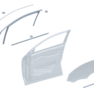 A2477254701 侧车窗 左侧 适用于奔驰 EQA 260