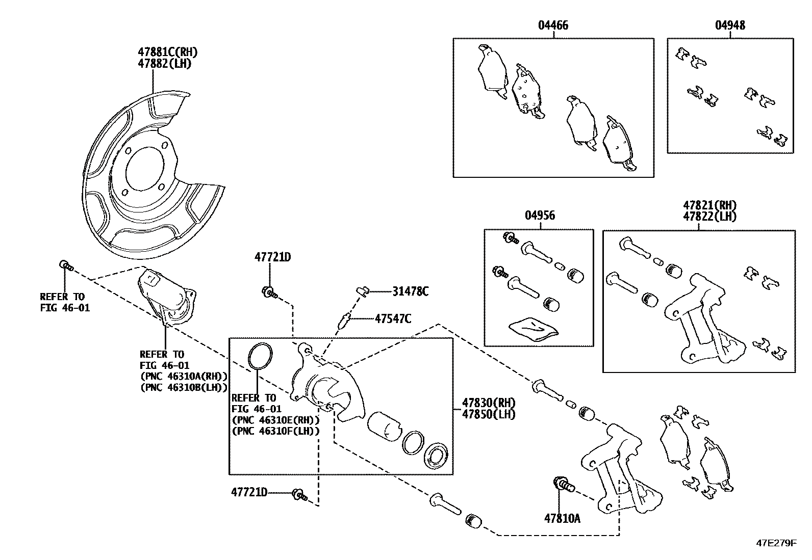 Toyota 0446602510 parts diagram
