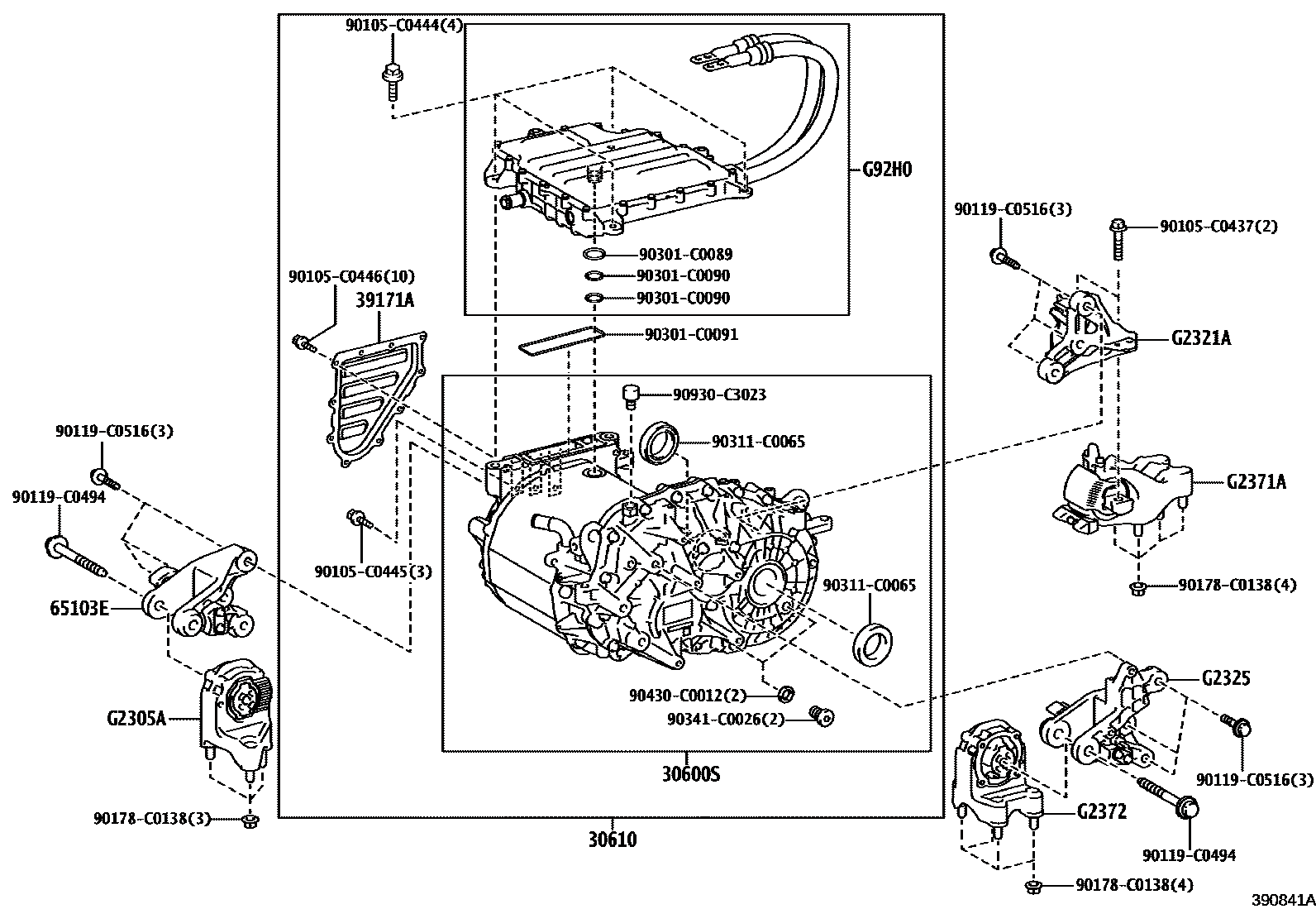 Toyota 3060003010 parts diagram