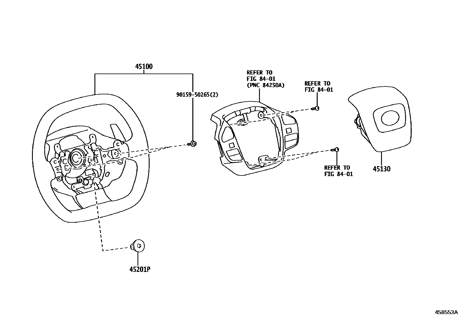 Toyota 4510003010C0 parts diagram