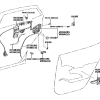 Toyota 67836-02040 parts diagram