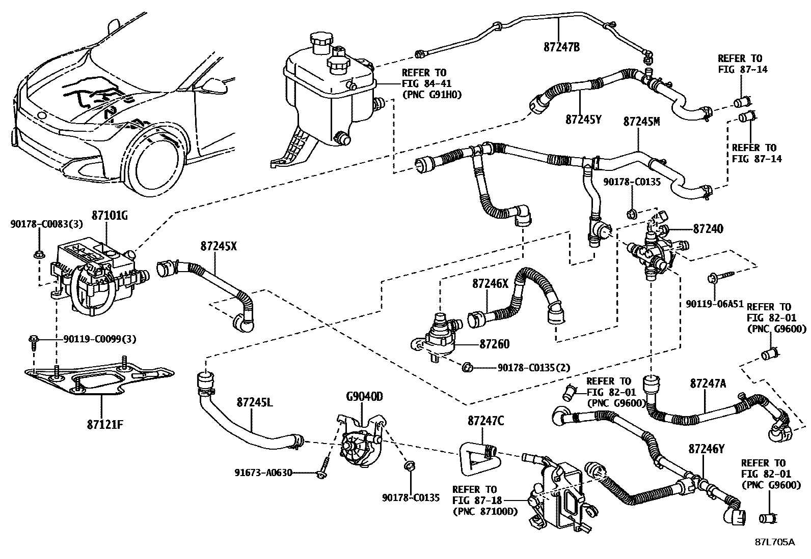 Toyota 8710103010 parts diagram