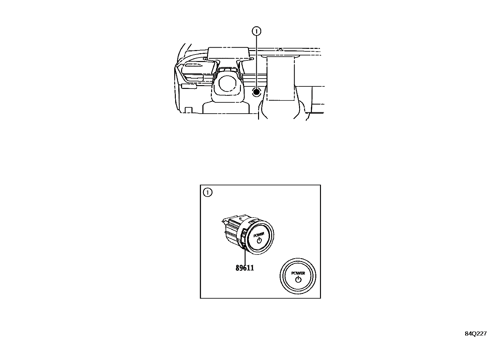 Toyota 896110R050 parts diagram