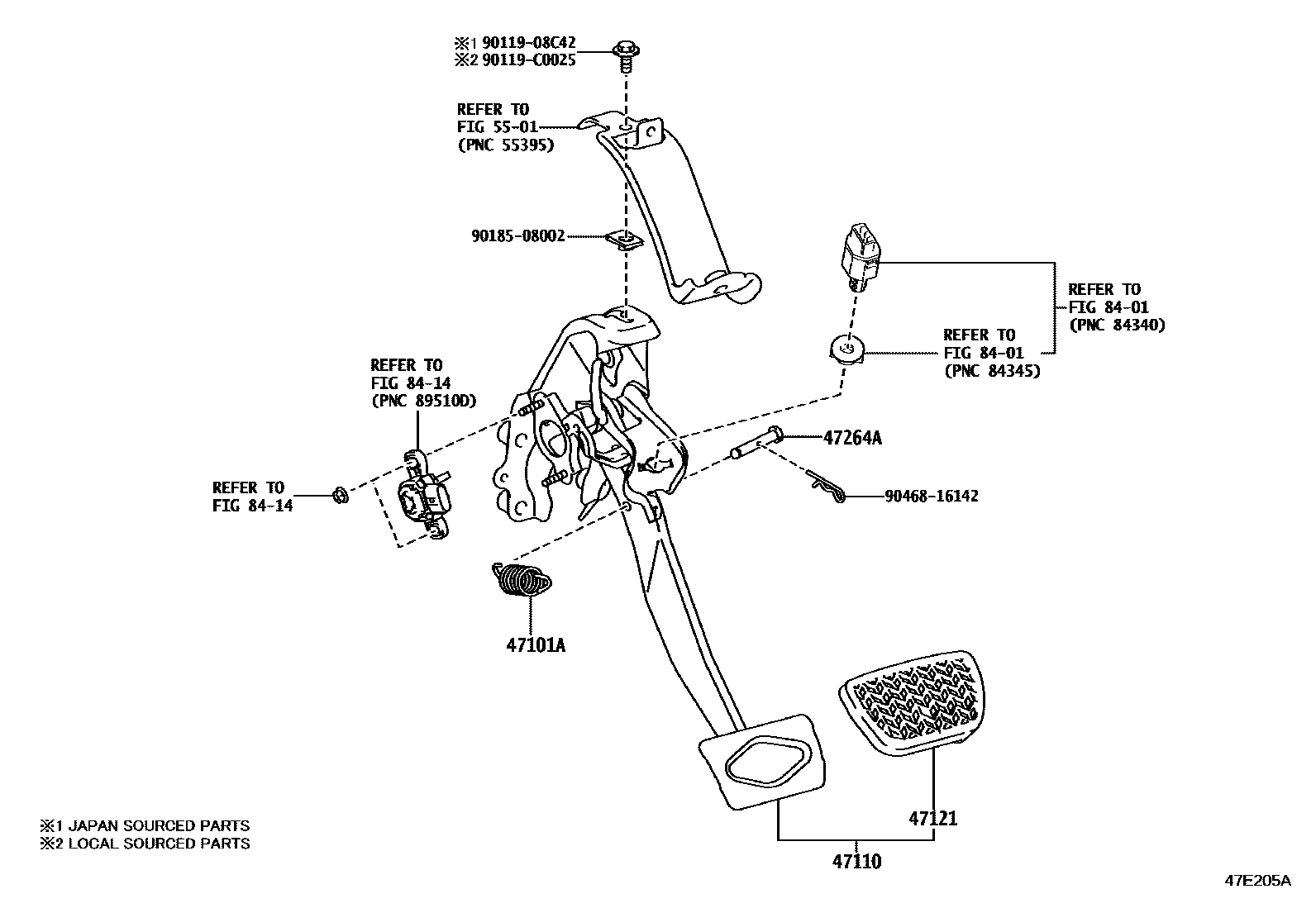 Toyota 9050717005 parts diagram