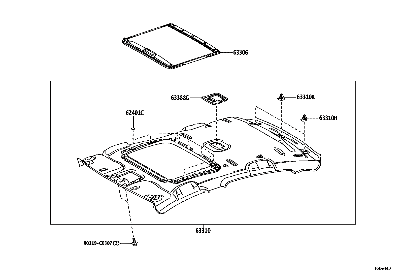 Toyota 90530-20022 parts diagram