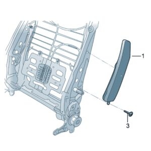10D 880 241E 10D 880 242E 侧面安全气囊左侧和右侧适用于上汽大众ID.3