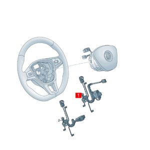 11D971584A 方向盘安全气囊线束 适用于上汽大众ID.3