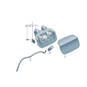 14G809857 后围板单元适用于大众ID7