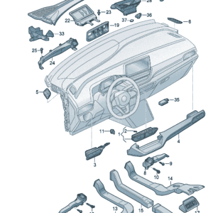 14G819728A 出风口适用于大众ID7