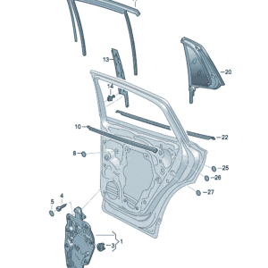 14G839461C 14G839462C 车窗升降器适用于大众ID7