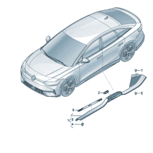 14G853371门槛饰条适用于大众ID7