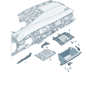 14G857161 护盖板适用于大众ID7