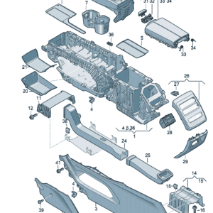 14G863241 中控台适用于大众ID7