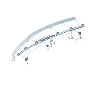 14G880741D  14G880742D 头部安全气囊适用于大众ID7