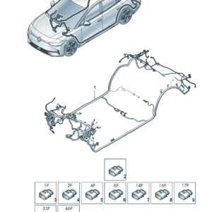 14G971001-室内线束适用于大众ID7