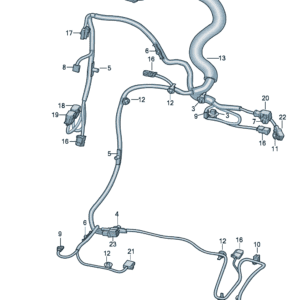 14G971391D 14G971392D 座椅槽线束适用于大众ID7