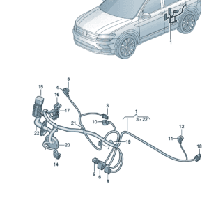 14G971693A-14G971694A-车门线束适用于大众ID7