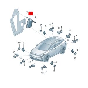 1EA919294D 泊车辅助系统控制单元 适用于上汽大众ID.3