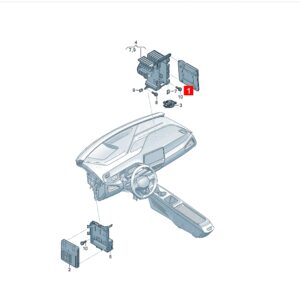 1EA937012H 控制单元网关 适用于上汽大众ID.3