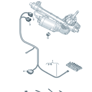 1EB971111D-线束适用于大众ID7