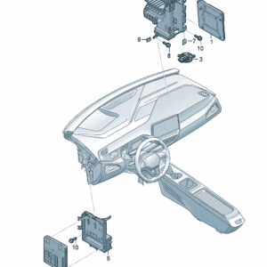 1EE937089-车载电网控制单元-ECU-适用于大众ID7 product image
