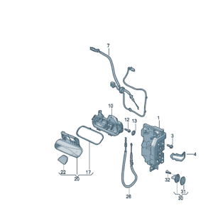 14A831055N 14A831056N 车门适用于大众ID7