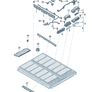 5KE915140F 蓄电池监控控制单元适用于大众ID7