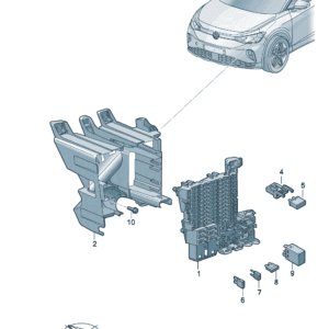 5WA937615-继电器座适用于大众ID7