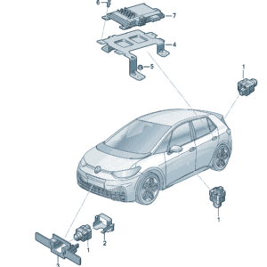 5WD980546A-摄像头适用于大众ID7