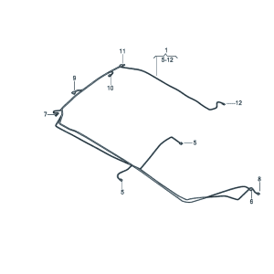 4CG971100 车顶线束 适用于奥迪Q6