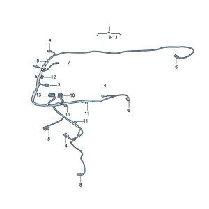 4CG971693G 线束，用于_车门饰板 适用于奥迪Q6