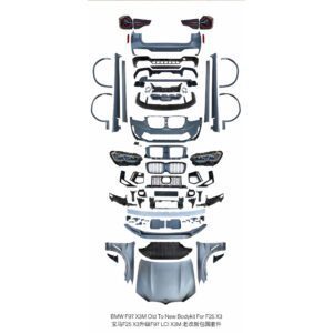 宝马F25 X3升级F97 LCIX3M 老改新包围套件