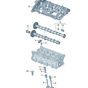 06J109022BL  凸轮轴 适用于奥迪A7L