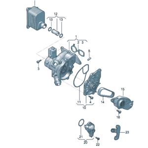06L121600E 节温器适用于奥迪A7L