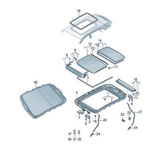 11G877049B 框架适用于奥迪Q4e tron