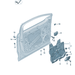 12D837461A 12D837462A 车窗升降器适用于奥迪Q5e tron
