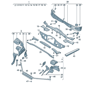 1EA805115A 1EA805116A 轮罩适用于奥迪Q5e tron