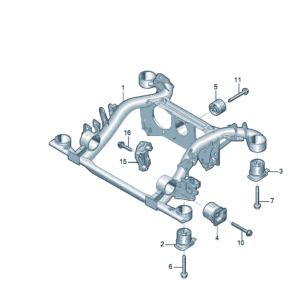 1ED505315C  副车架适用于奥迪Q5e tron