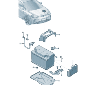 1S0915105B  蓄电池适用于奥迪Q5e tron
