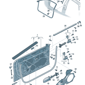 4KG831051 4KG831052 车门适用于奥迪A7L