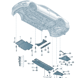 4KG863821减震盘适用于奥迪A7L