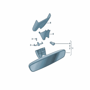 4M0857511L 车内后视镜 适用于奥迪A7L product image